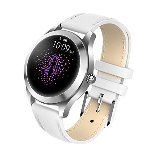 WEINANA Reloj Inteligente para Mujer, Resistente Al Agua, IP68, Monitor De Ritmo...