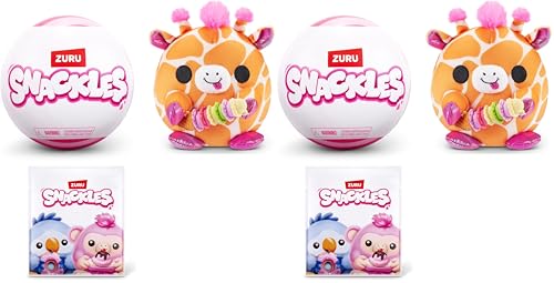 Snackles Peluche 12 cm ZURU pour rassurer les petits et éviter les disputes