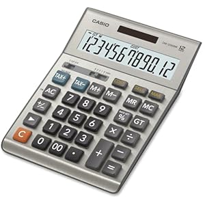 Casio DM-1200BM,Business Desktop Calculator, Extra Large Display
