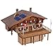Produktbild FALLER Hochgebirgshütte Moser-Hütte Modellbausatz mit 274 Einzelteilen 182 x 130 x 120 mm I Modelleisenbahn Zubehör H0 I Modelleisenbahn H0 Berghütte