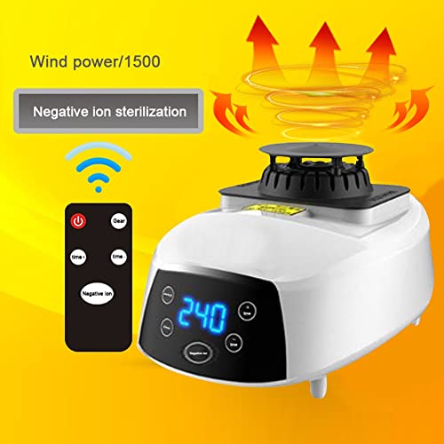Draagbare wasdroger 1000W stille droger, voor universiteitsresidentie Slaapkamer appartement, negatieve ionendroger met… - Image 6