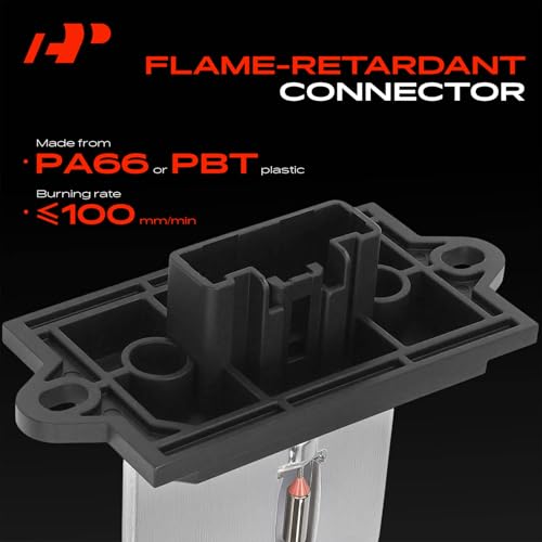 Image of A-Premium Front HVAC Blower Motor Resistor Compatible with Subaru Models | for Forester 2009-2018, Impreza 2012-2016, XV Crosstrek 2013-2015, Crosstrek 2016-2017, WRX STI 2013-2014