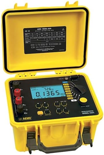INSTRUMENTS 6255 Micro Ohm Meter,0.1u Ohms Resolution