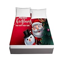 Chickw11 3D Lenzuolo sotto con Angoli Singolo Matrimoniale di Natale Stampa, Microfibra Lenzuolo profondità 30cm per Letto Singolo Doppio Piazza e Mezza (Babbo Natale,200x200x30cm Chickw11 3D Lenzuolo sotto con Angoli Singolo Matrimoniale di Natale Stampa, Microfibra Lenzuolo profondità 30cm per Letto Singolo Doppio Piazza e Mezza (Babbo Natale,200x200x30cm