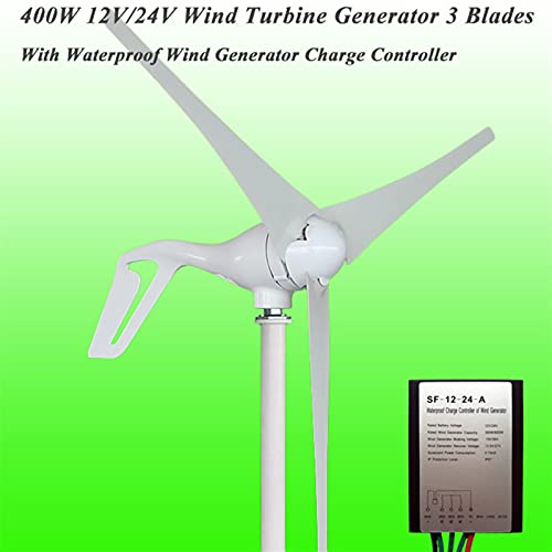 Éolienne 800W 24V à aimant permanent avec 6 pales pour électricité domestique