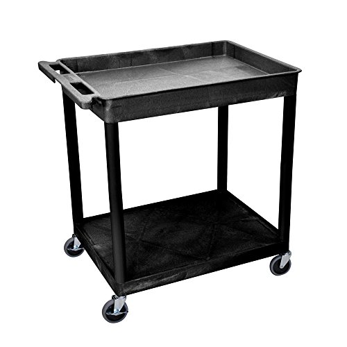 Luxor (TC12-B) Tub Cart, Black