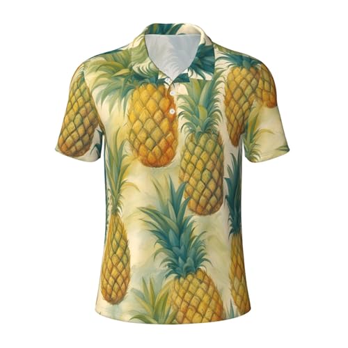 Chemise ananas homme légère pour éviter la transpiration en été