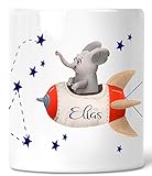 Hier kann das Taschengeld und jede kleine Münze zu großen Schätzen gesammelt werden. Die Spardose besitzt einen großen Einwurfschlitz und hat am Boden ein Gummistöpsel. Es kann somit kein Schlüssel für die Spardose verloren gehen.