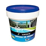 Amarto Pintura de Piscinas al Agua, con aditivo antialgas (5 Kg., Azul)