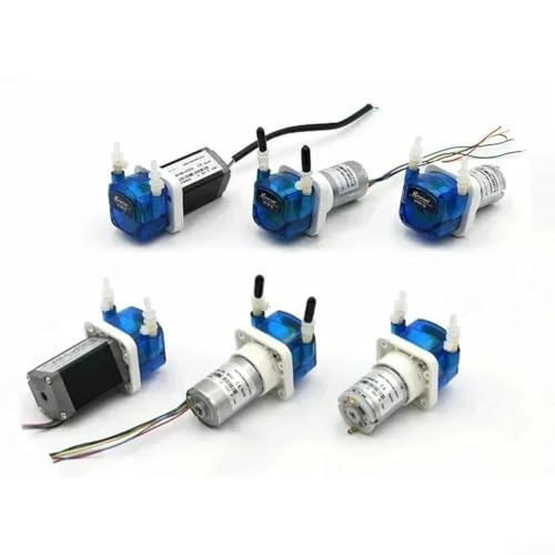 12V 24V small peristaltic pump low noise operation for large sweepers suitable for industrial transfer of viscous and non viscous liquids (HBB10-12V)