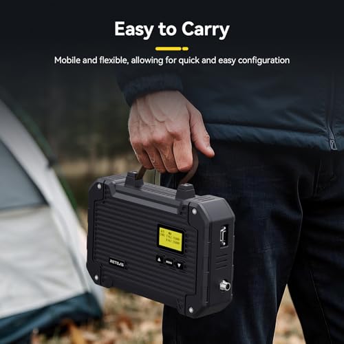 Image of Retevis RT97L GMRS Repeater Set with RT86S Walkie Talkies, High Power Full Duplex Radio System, Includes FRP Antenna & Coaxial Cable, for Farm, Remote Areas & Outdoor Use