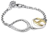 Material: Edelstahl Just Cavalli Damen-Armband Edelstahl 20 cm - SCOV03