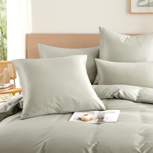 RUIKASI Bettwäsche 155x220 Baumwolle Beige - Baumwolle Bettwäsche-Sets 155x220cm 2teilig mit Reißverschluss, Baumwollbettwäsche Set Cotton… – Ansicht 5