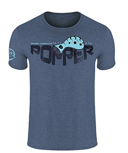 HOTSPOT DESIGN Popper, L, Azul, Camiseta, 010002503
