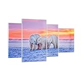 Un tableau sur un mur peut créer une atmosphère fantastique. Dimensions hors tout: 120cm x 70cm ( 2x 22x55cm + 1x 44x70cm + 1x 32x42cm ). Le produit offert est un kit de tableau décoration qui se compose de 4 éléments. La polyvalence d'application des tableaux moderne en verre vous permet de les utiliser dans n'importe quel intérieur décoré dans un style scandinave, glamour, bohème, minimaliste et même industriel.