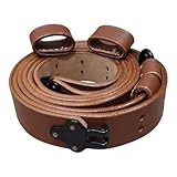 US M1 Garand Rifle M1907 Leather Carry Sling WWII Marked...
