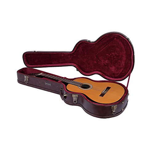 Crossrock CRW600OMBR OM/000 Guitar Case, Multi-layer Wood Case, Arch-top Style, Vintage Brown Crossrock CRW600OMBR OM/000 Guitar Case, Multi-layer Wood Case, Arch-top Style, Vintage Brown