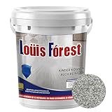 Epoxy Colored Sand Floor Paint, Louis Forest Epoxy Floor Paint, Self-leveling High-Gloss Marble Effect Coating, 6 Gal/150 Square Feet (150 square feet,Colourful)