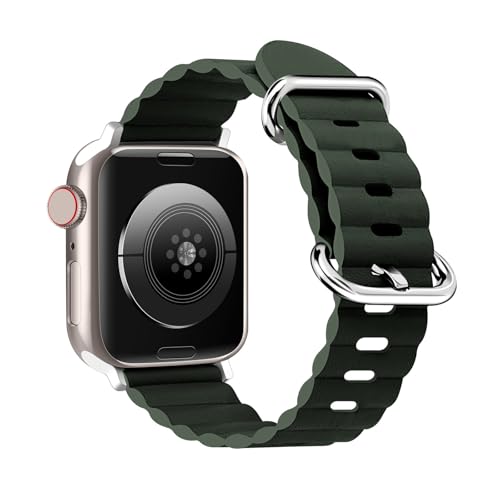 Bracelet en cuir océan pour Apple Watch Ultra 49mm et séries 10 46mm à SE 38mm