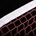 UPALDHOU Badminton Net,Backyard Sport Training Portable Badminton Tennis Net for Garden Beach Backyard (Crimson)