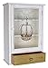 Produktbild Wandregal Shabby Chic Wandschrank Krone Hängeschrank 60x40 cm Vitrine Vintage mxa010 Palazzo Exclusiv