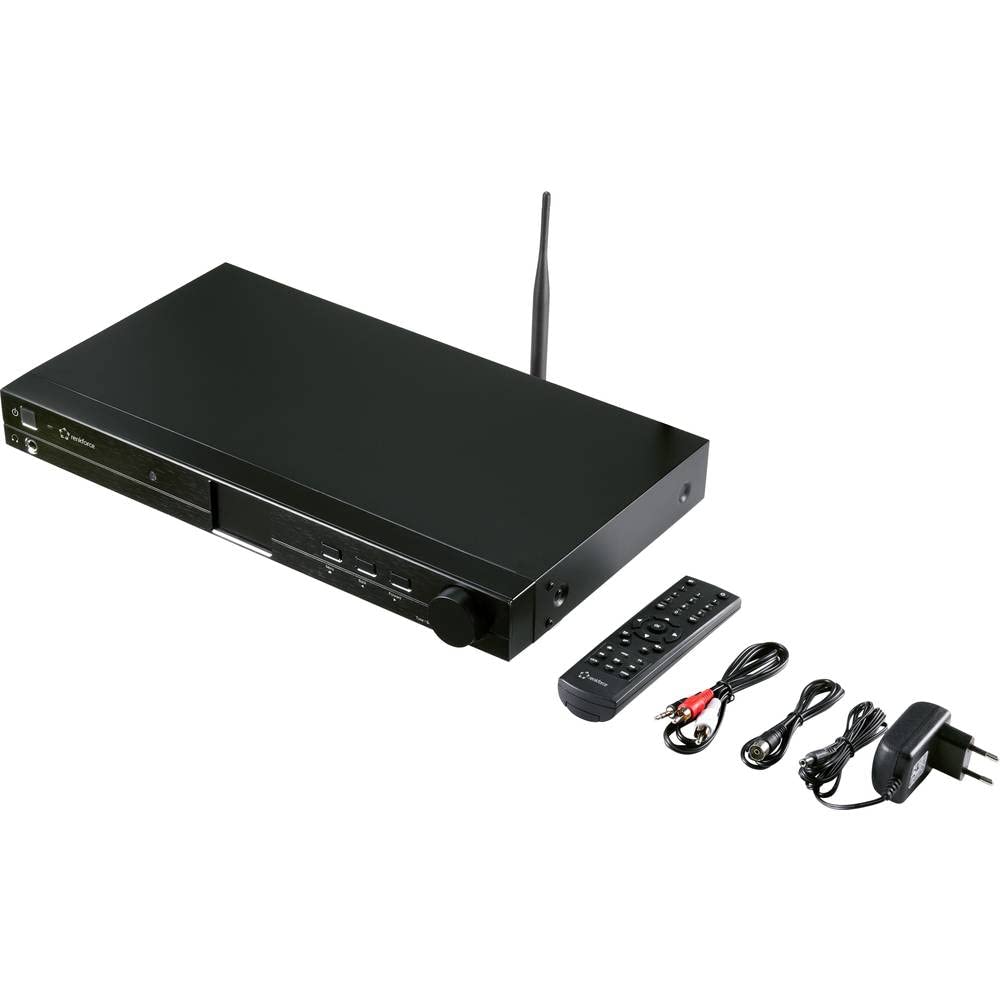 Radio Internet Renkforce RF-DAB-IR1700 WiFi, LAN, Bluetooth, DLNA Noir