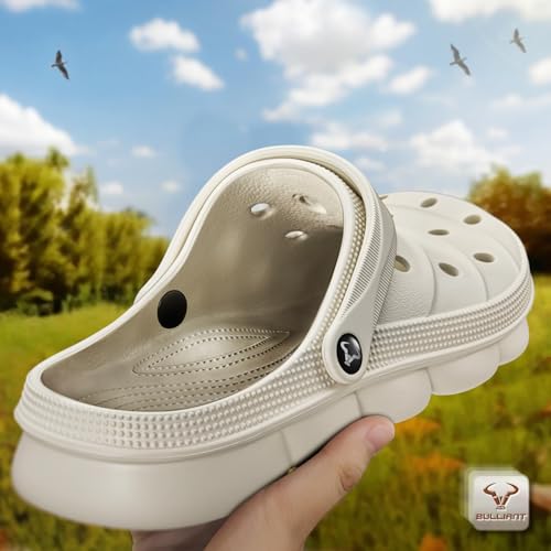 BULLIANT Men Clogs Mules Sandals Unisex Cushioned Footbed,Arch Support - image 2