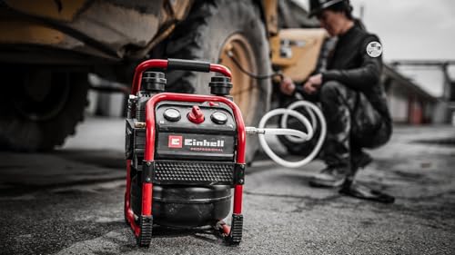 Compresseur sans fil Einhell SILENZZO 36V 8 bar cuve 8L portable - 5