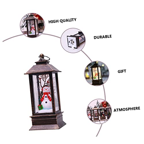 Zerodeko 2 Peças Luzes De Natal Lanterna De De Natal Luzes Noturnas De Férias Lanterna De Água Ilumi