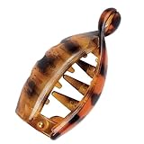 Pinza De Pelo Banana | Sin roturas, antideslizante, estilo retro,Pinzas De Pelo Banana,Adecuado Para Uso Diario, Hogar, Viajes, Citas, Mujeres Y Niñas Con Cabello Fino, Y Escaso