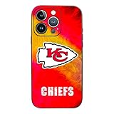 JIATUWAN Compatible with iPhone 15 Pro Phone Case, Shockproof fit Chiefs Fans Silicon Phone Case, Military Grade Drop Protection Anti-Slip and Anti-Fingerprint for Man Women Gifts