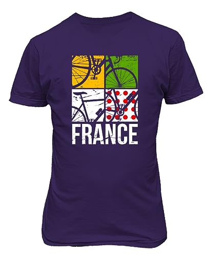 France 2023 Bicycle Racing Bike Tour Leader Colors Unisex T-Shirt