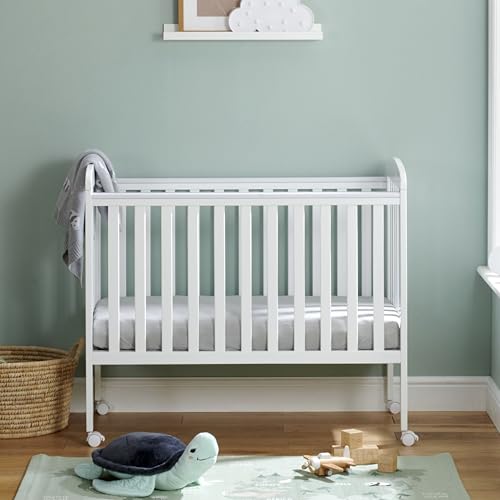 Babymore Space Saver Cot - White