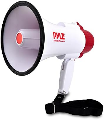 New Pyle Pro PMP30 Professional Bullhorn Megaphone Loud Speaker with Siren