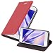 Produktbild Cadorabo Hülle für HTC ONE A9S - Hülle in Apfel ROT  Handyhülle mit Magnetverschluss, Standfunktion und Kartenfach - Case Cover Schutzhülle Etui Tasche Book Klapp Style