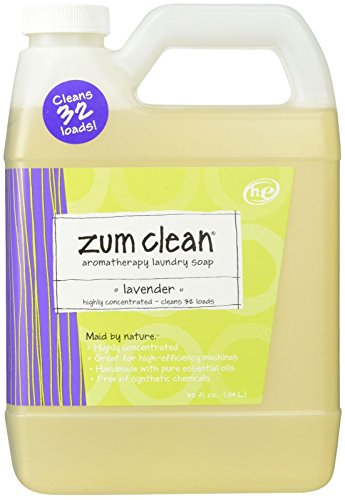 Indigo Wild Zum Clean Laundry Soap, Lavender, 32 Fluid Ounce - //coolthings.us