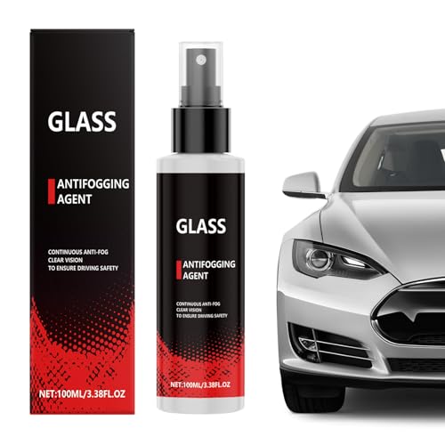 Detergente per parabrezza - Sbrinatore per lucidatura vetri, spray detergente antiappannante a lunga durata per occhiali, specchietti, auto, camion, moto, docce, interni, visione chiara e sicura per l