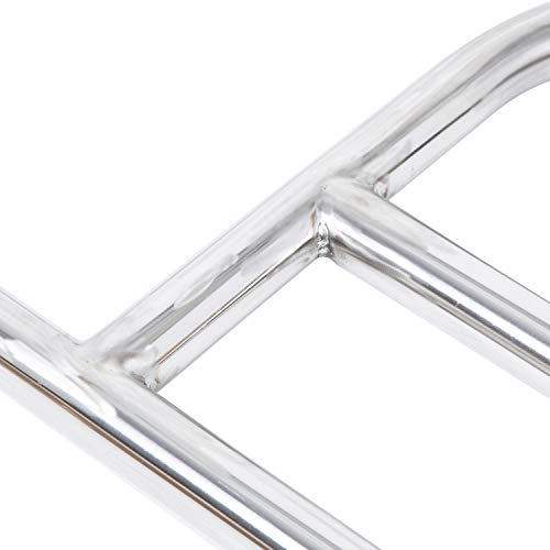 Kuafu Pool Handrail 304 Stainless Steel Four Bend Swimming Pool Hand Rail Handle Stair Rail For Inground Pool #TOP7