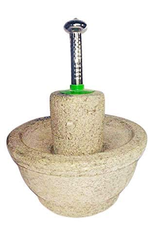 lakshmi handy crafts Food Grinder Stone Attukal (lak084 , Beige, Stone)