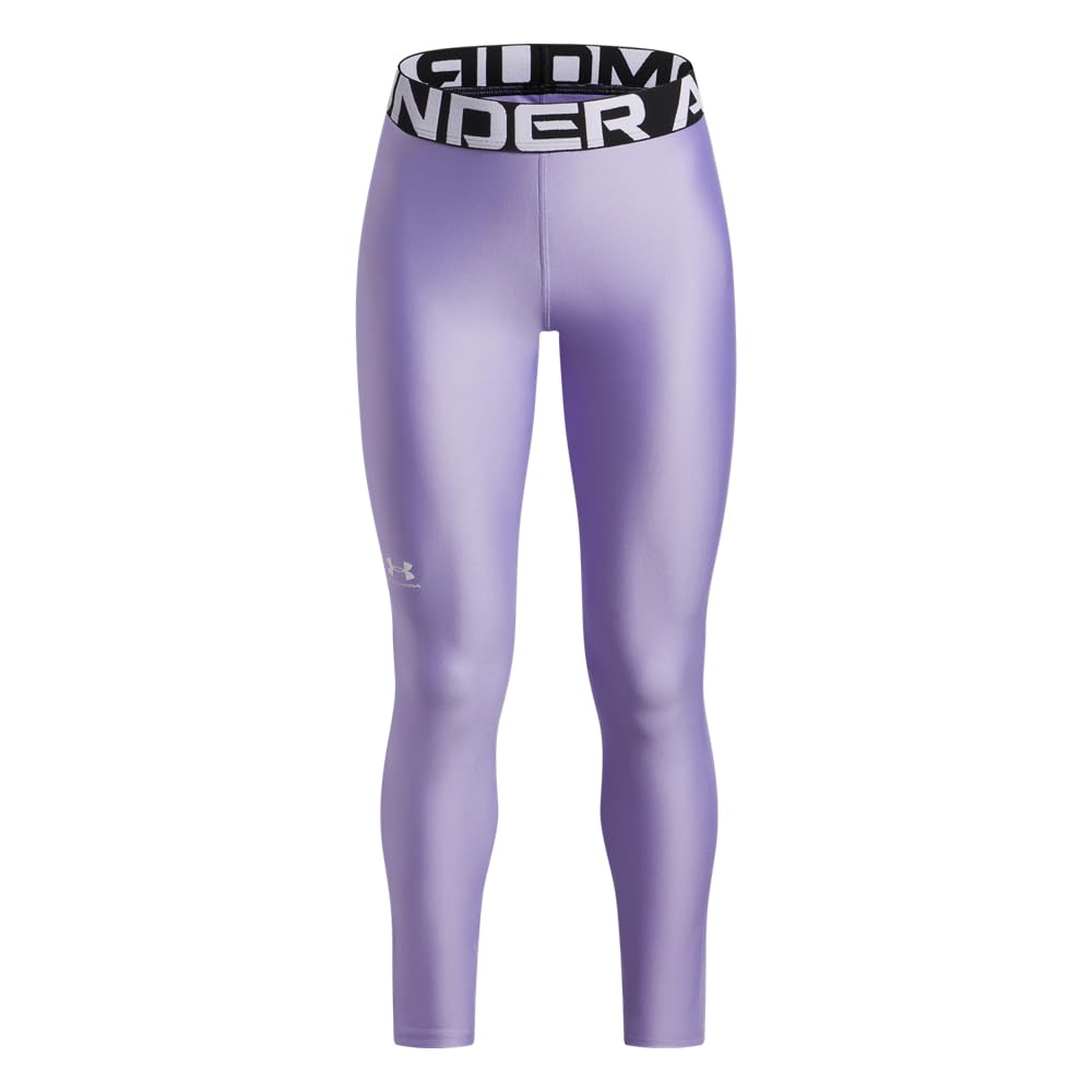 Under Armour Girls Purple Kids' Performance Gym Legging in Size 13 - 14 Years, Sports Direct