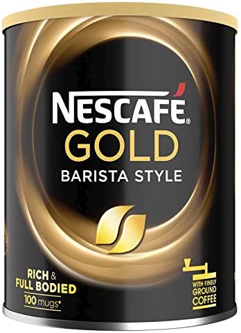 Nescafe Gold Blend Barista Style Instant Coffee 180g Amazon Co Uk Grocery