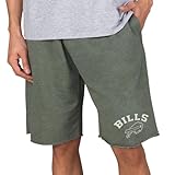 Concepts Sport Men's Green Buffalo Bills Mainstream Tri-Blend Shorts