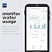 YoLink FlowSmart Water Meter, No Water Meter Included, Smart Water Usage Monitor and Water Leak Detection