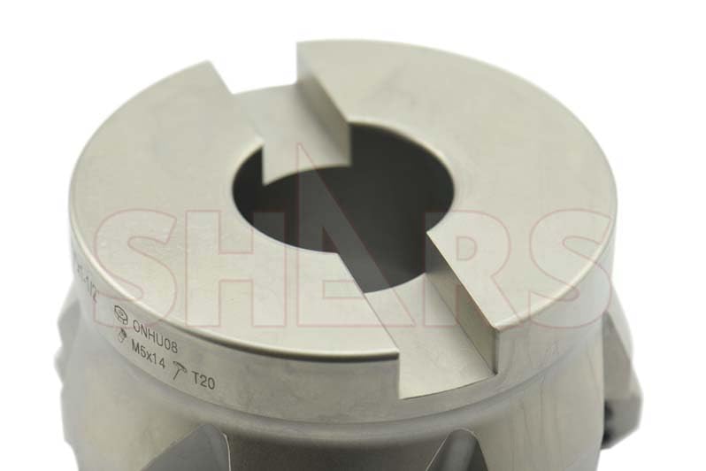 Shars 4" 45° Indexable Face Mill ONHU 16 Cutting Edge Insert + Certificate 404-2630W R[