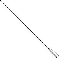 Vista 1 de Leather Stock Whip with Rubber Handle and 10" Popper