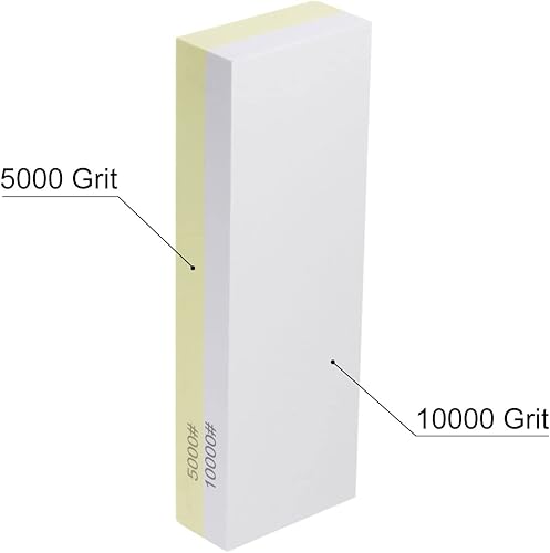 Miniatura 3 de uxcell Piedras de afilar 5000/10000 Grit 2 Lados Combinación Piedra de afilar Afilador Piedra 7.087x2.362x1.142 in