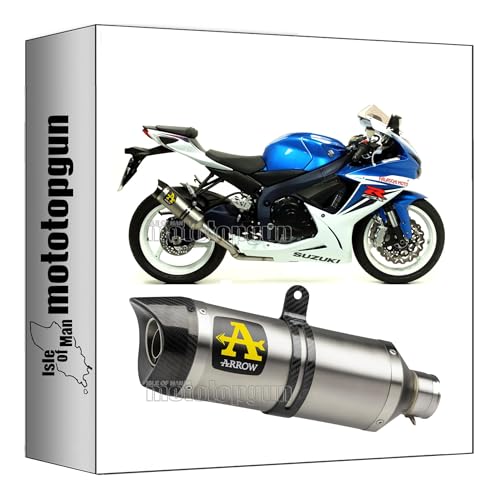 Pot echappement compatible Suzuki GSX-R 600 ie 2011 2012 2013 2014 2015 2016 Arrow Thunder