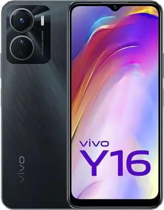 Vivo Y16 (Stellar Black, 4GB RAM, 64GB Storage) Without Offers
