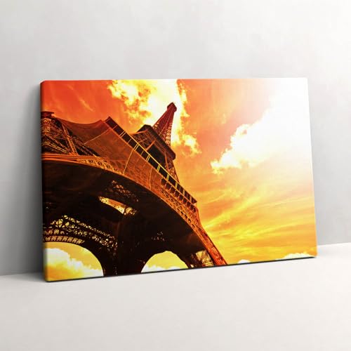 Toile Tour Eiffel Paris pour créer une ambiance parisienne dans votre salon