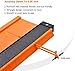 Contour Gauge Profile Tool with Lock, Butecare Precisely Copy Irregular Shape Duplicator 5”& 10”, Master Outline Measuring Plastic Ruler for Corners, Woodworking Templates, Tiles and Laminate (Orange)